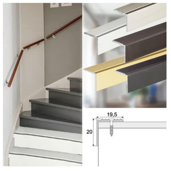 Anti Non Slip Stair Edge Nosing Trim