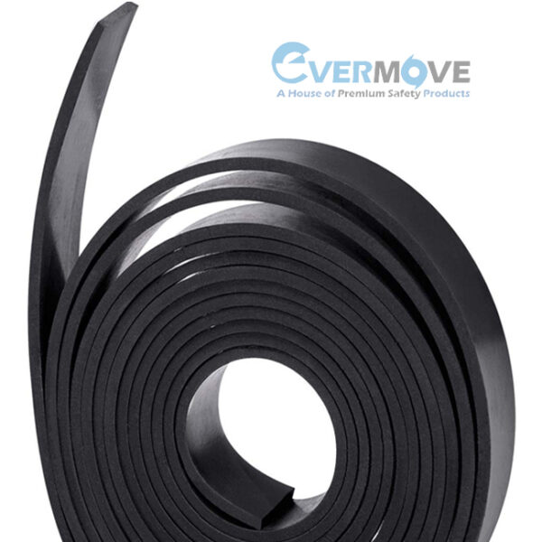 5m Long Solid Neoprene Rubber Strip