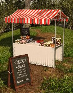 Market Stall Tarpaulins