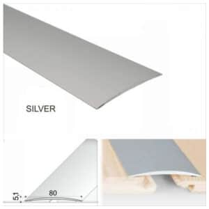 Anodised Aluminium Self Adhesive Door Threshold Floor Trim