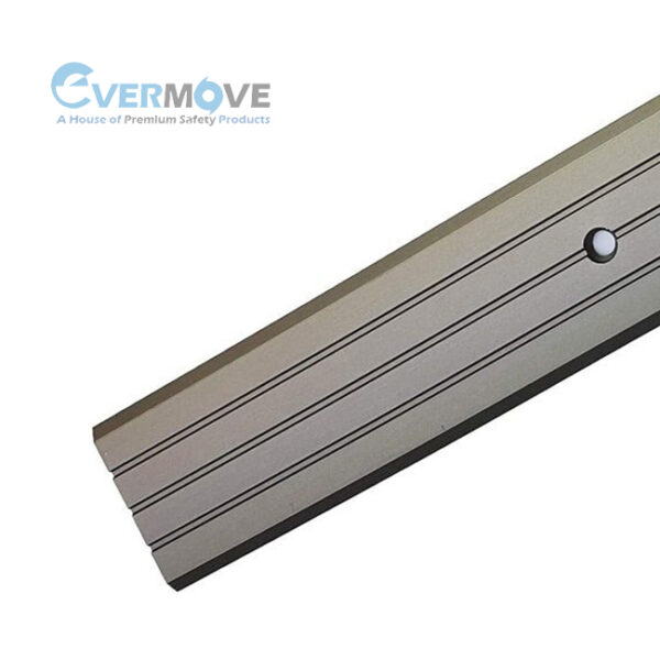 Aluminum Rail Drilled Fluted Floor Threshold