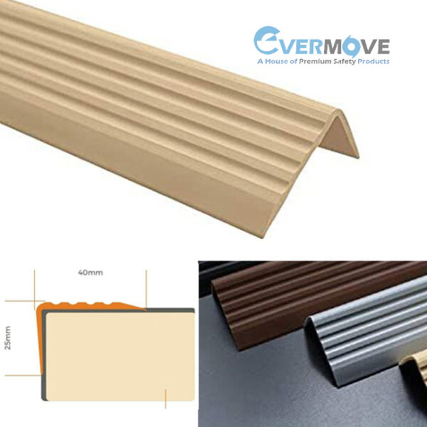 Self-adhesive stairs nosing