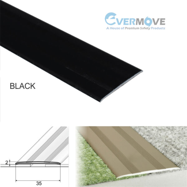 Flat Aluminium Door Thresholds Self Adhesive, Floor Trim - Image 5