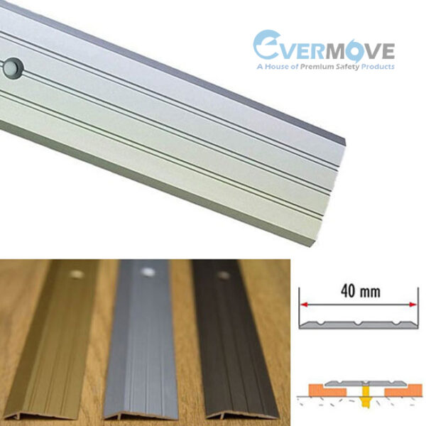 2M Aluminum Rail Drilled